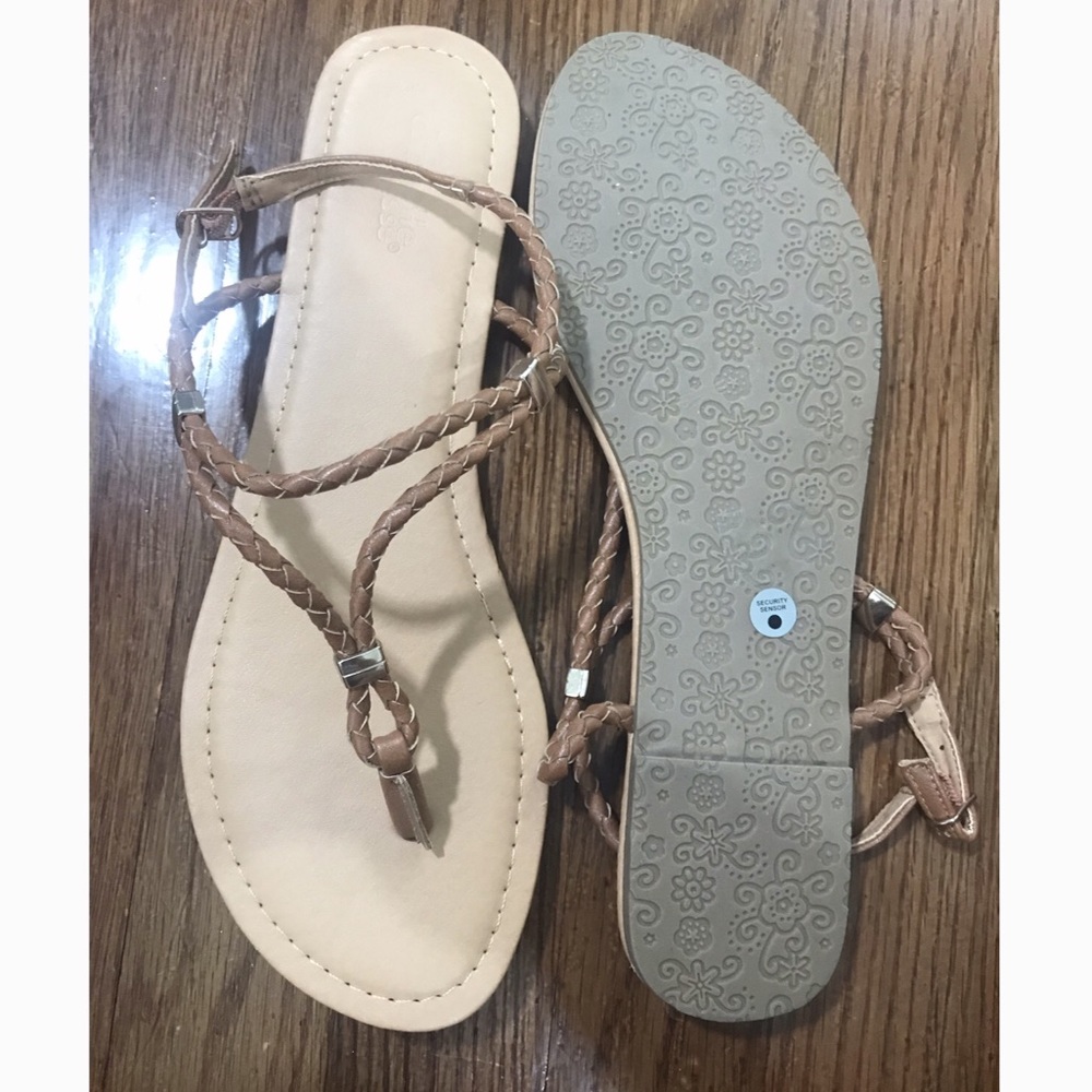 Brown sandals